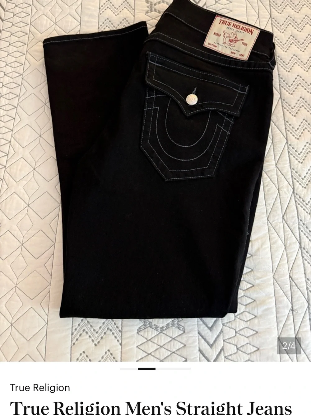 True Religion men straight